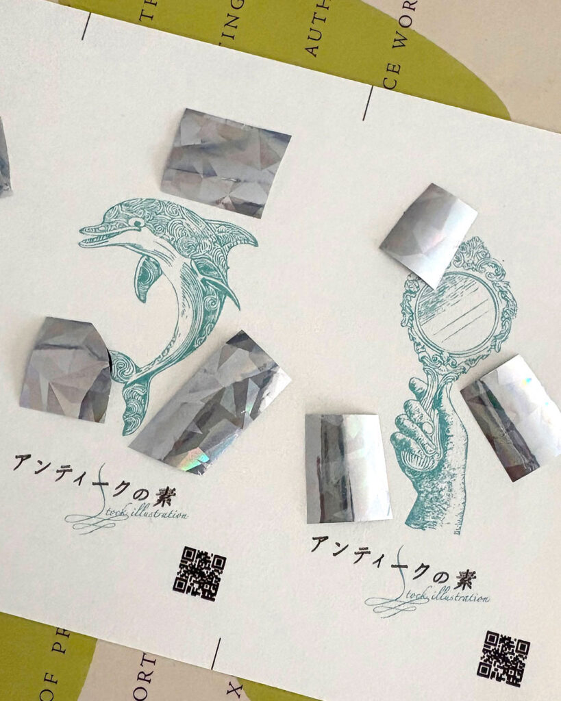 箔押しできるホイルテープの作り方