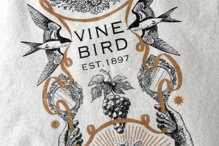 Creating a Vintage-Inspired Tote Bag & T-Shirt with Screen Printing